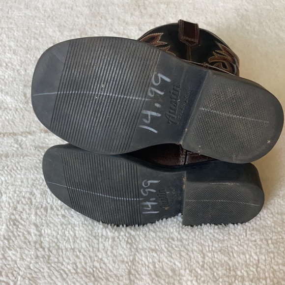 Austin Cowboy Boots Toddler 8D - Picture 3 of 4